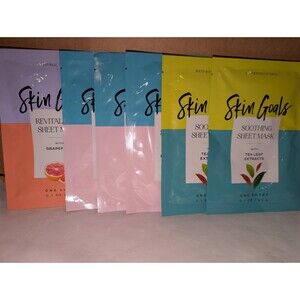 Bath & Body Works Skin Goals Sheet Masks bundle of 6